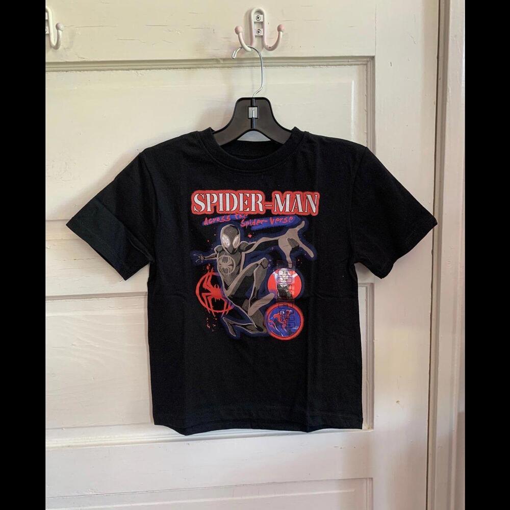 NWT Spider-Man Across The Spider-verse Shirt Kids Size 7/8